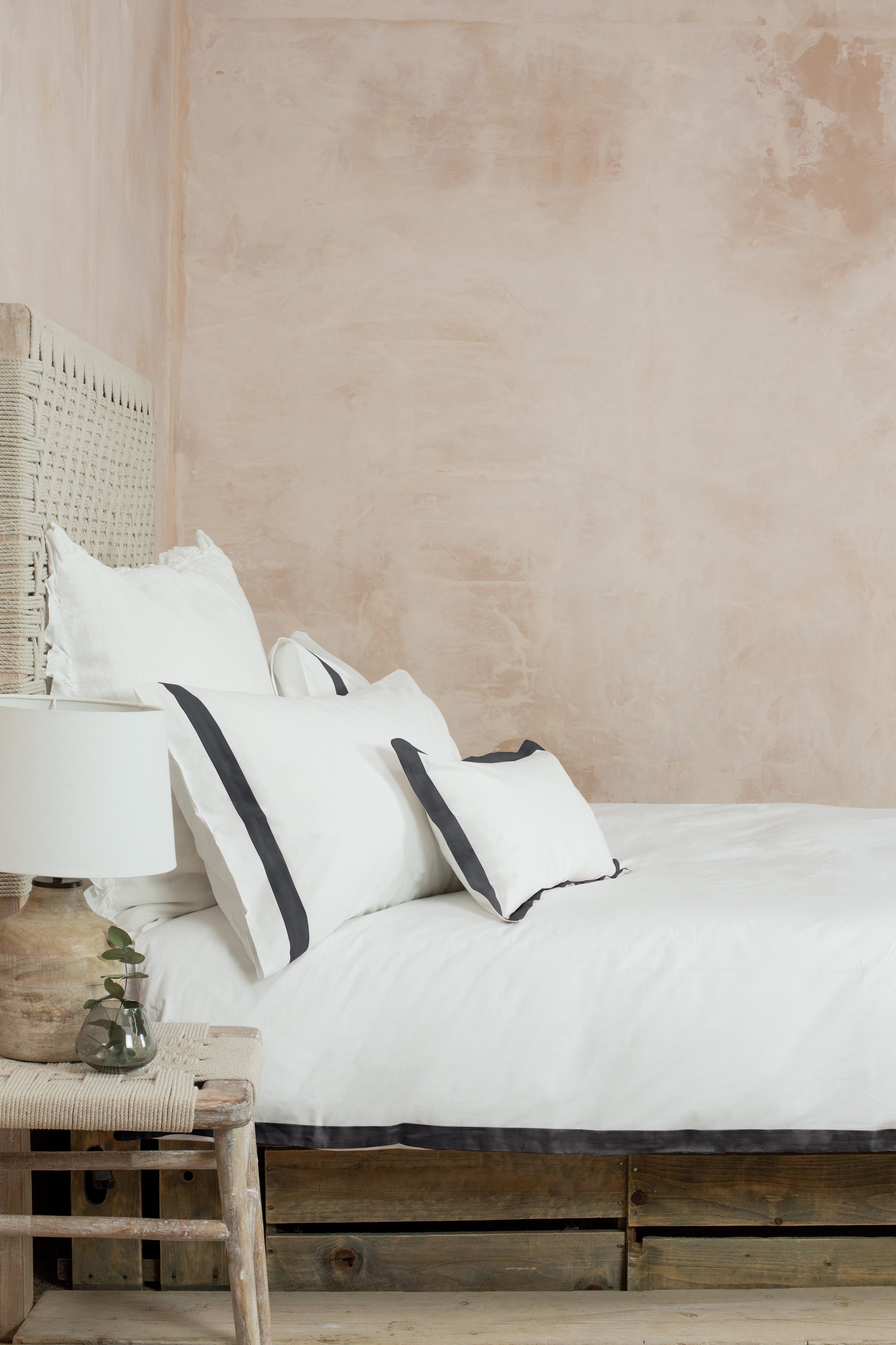 Handblown Carafe and Glass Set - Scandi Stripe home decor piece curated by Parkminster Living