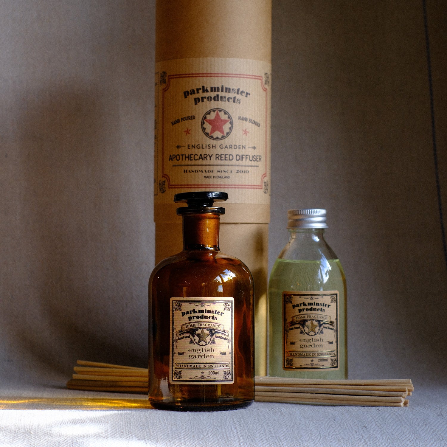 Parkminster Tomato Leaf Reed Diffuser - Plant-Based Fresh Scent