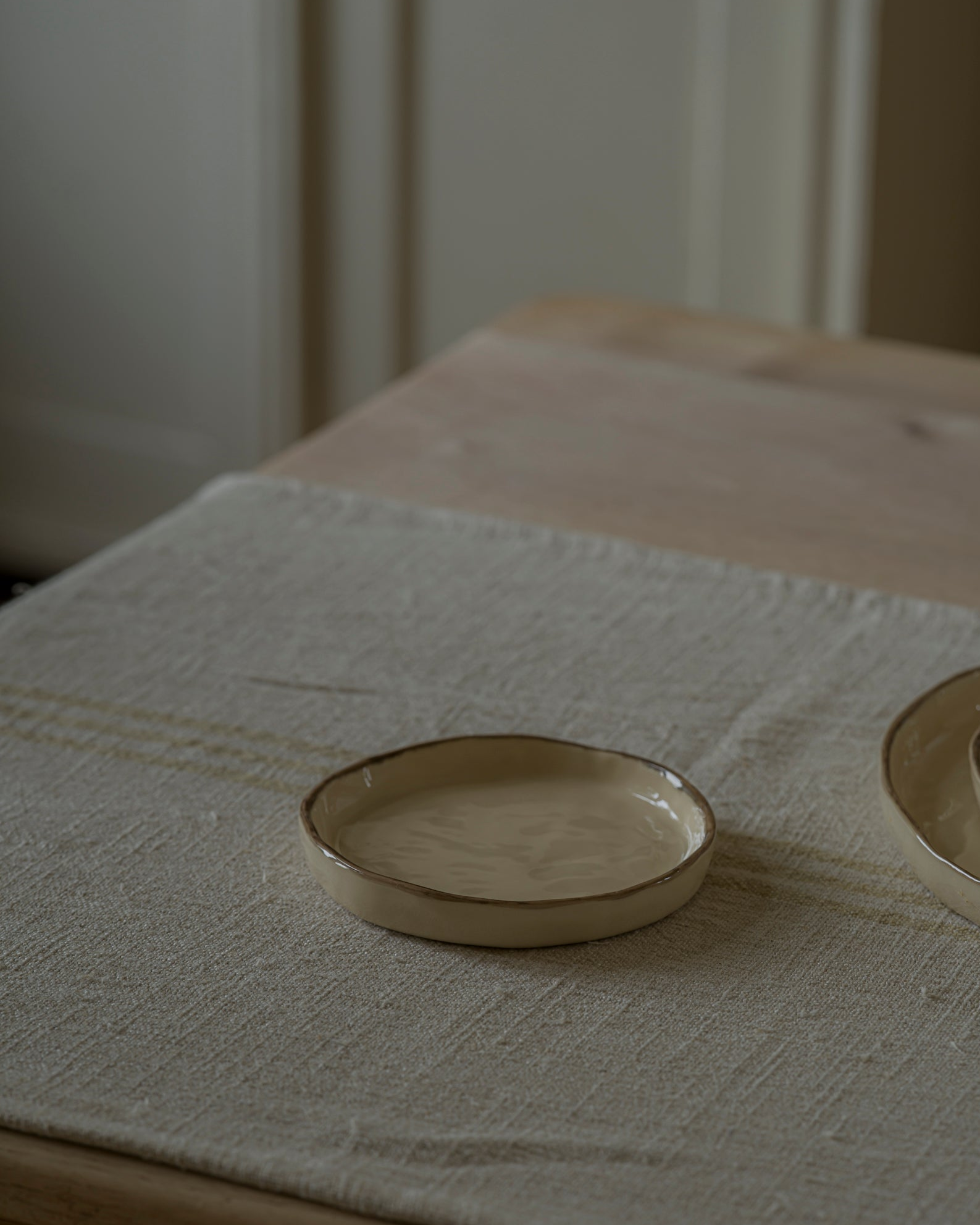 The Porto Snack Plate - Taupe curated home decor piece by Parkminster Living