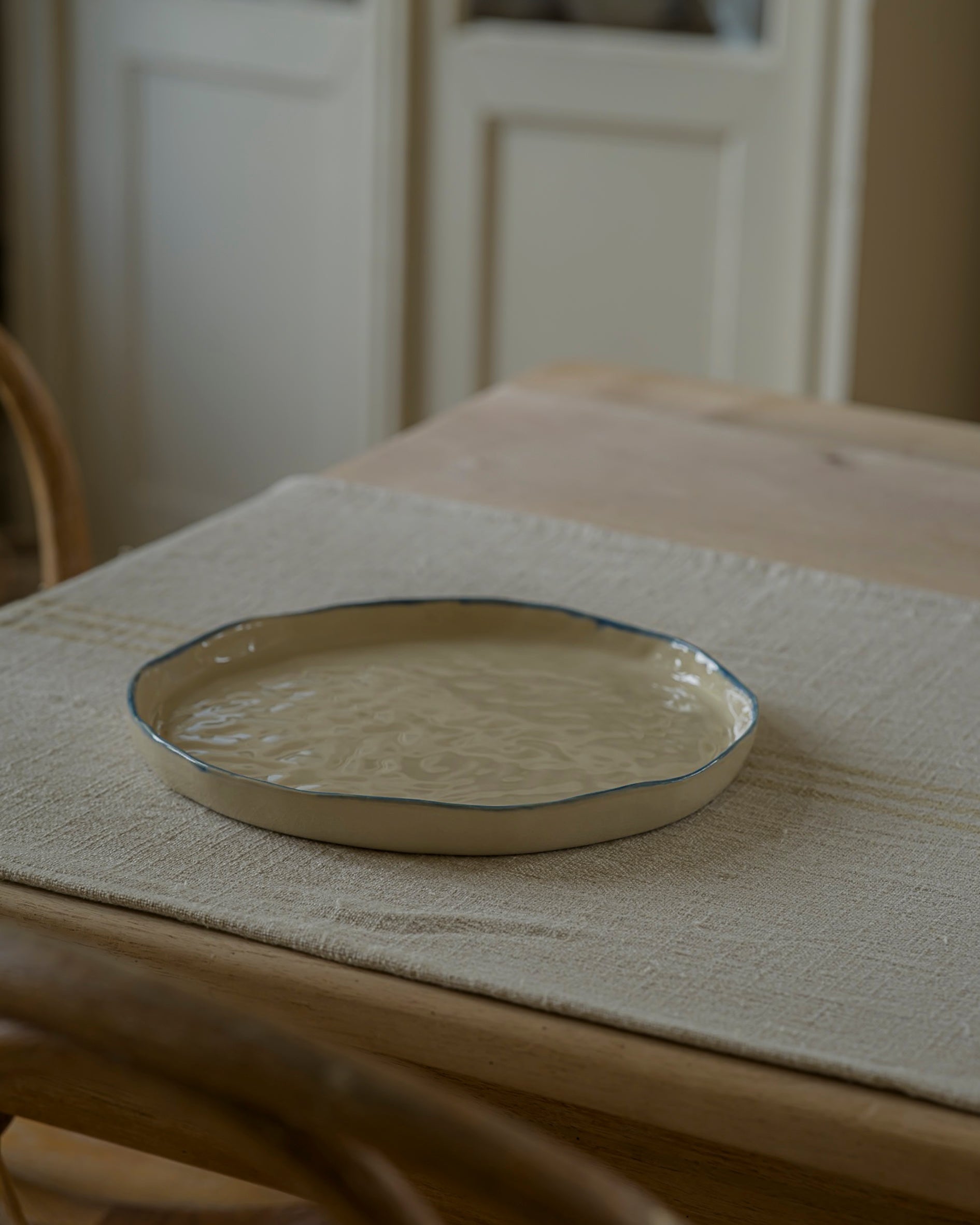 The Porto Dinner Plate - Blue curated home decor piece by Parkminster Living