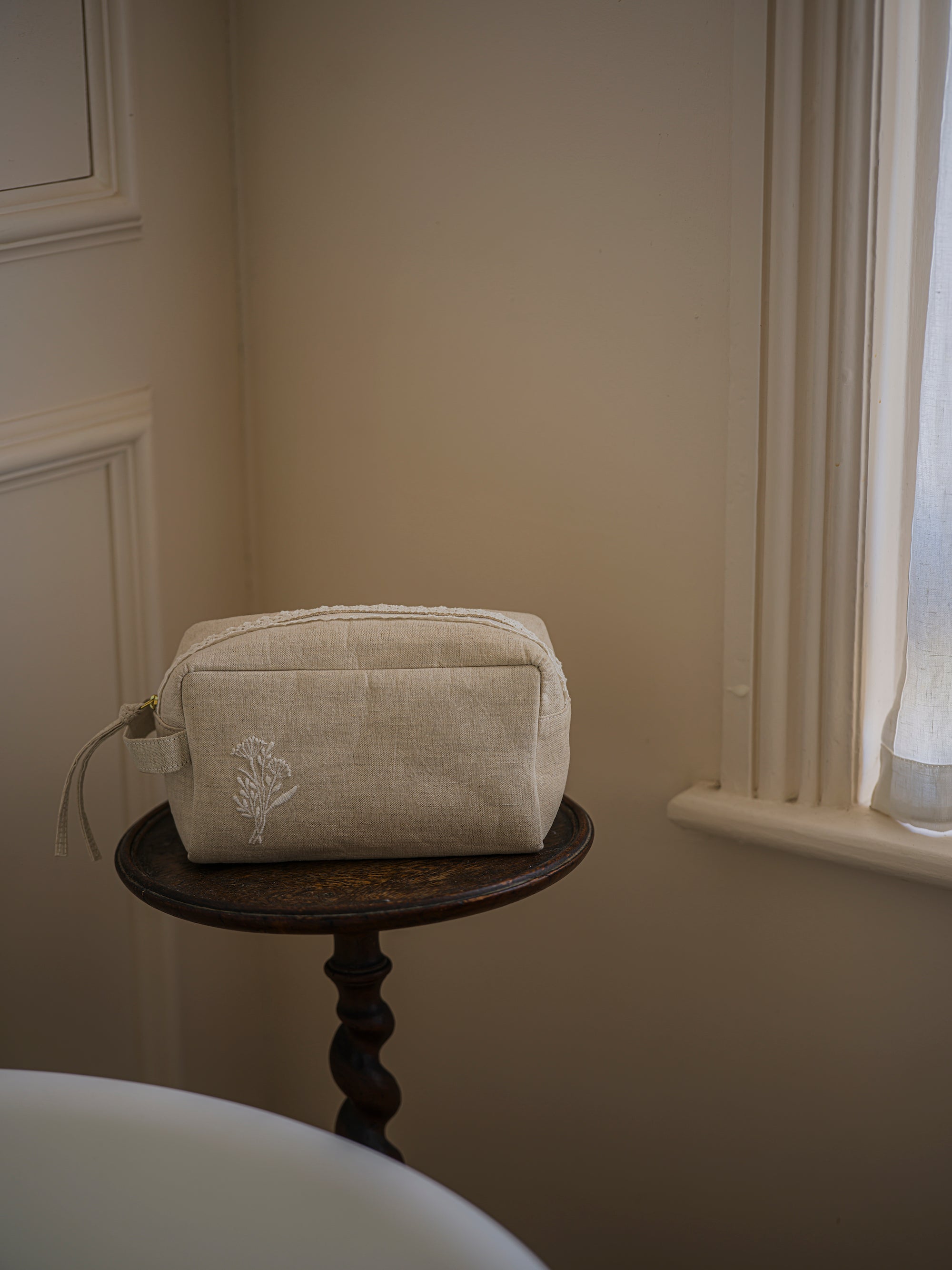 Linen & Lace Travel Bag curated home decor piece by Parkminster Living