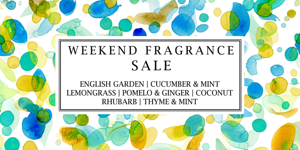 Weekend Fragrance Sale - Parkminster Home Fragrance Co - Natural Scented Candles, Diffusers, Tealights & Refills made in Cornwall