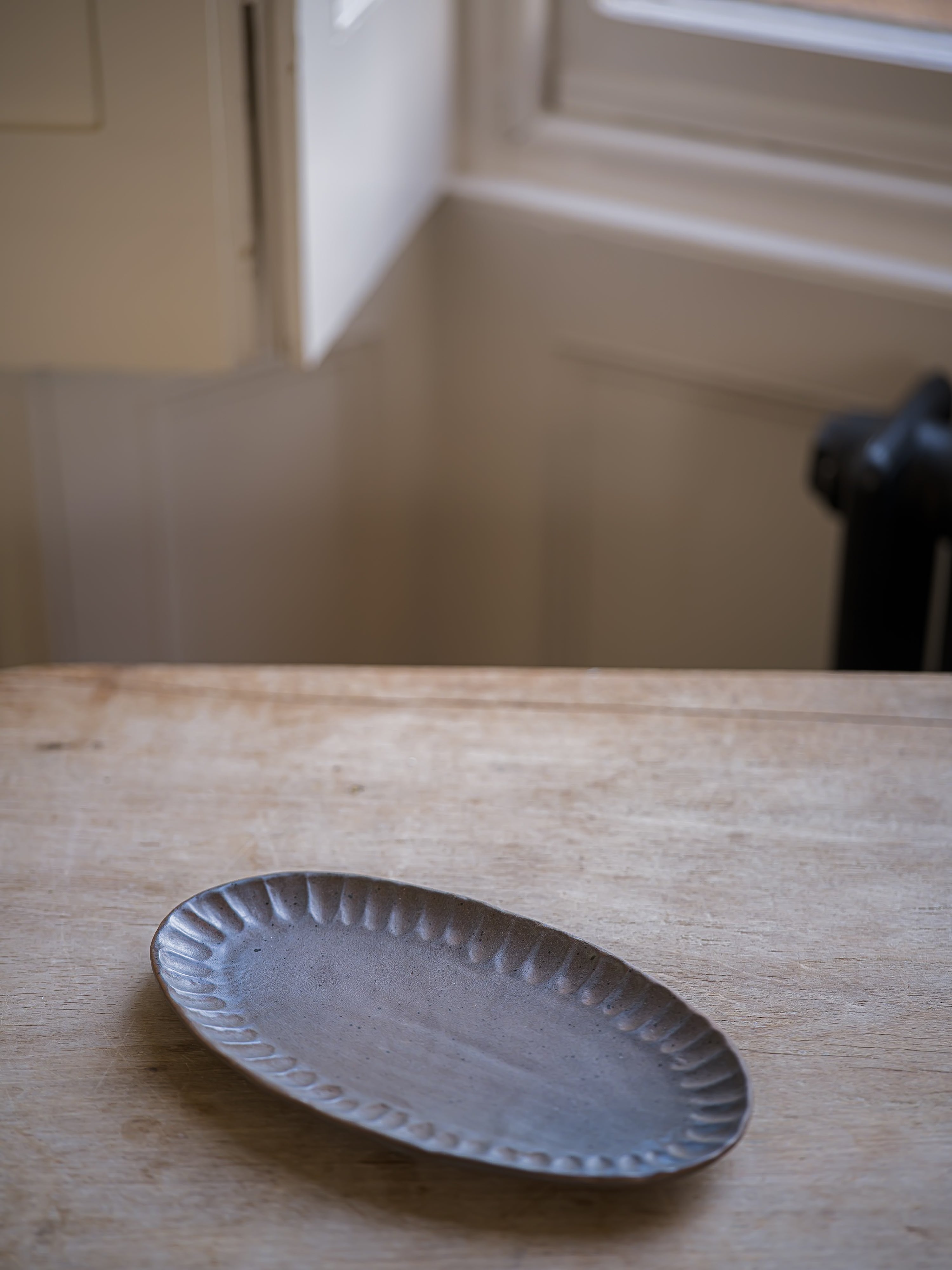 The Studio Thumbprint Oval Platter curated home decor piece by Parkminster Living