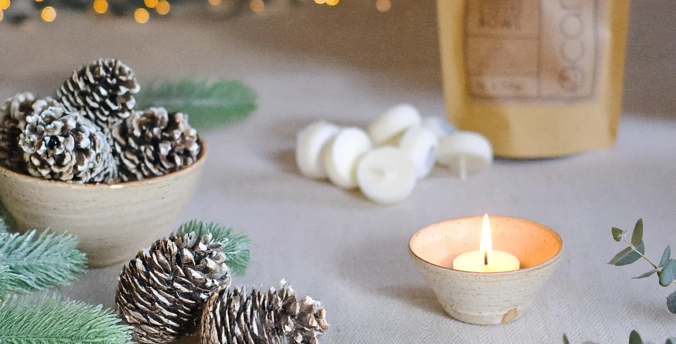 Parkminster Candela mini candles – handmade natural soy wax candles, perfect Christmas gifts for friends and family with festive seasonal fragrances