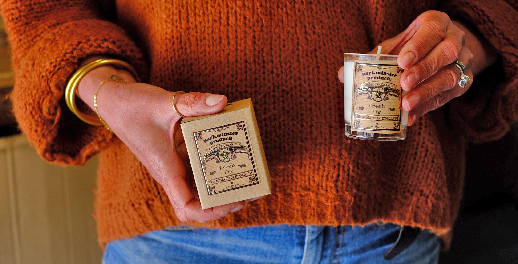 Parkminster Fresh Fig Small Votive Candle - Natural Scented Candle