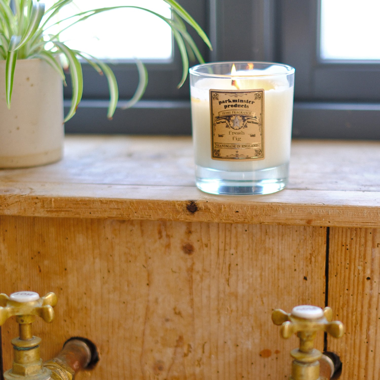 Parkminster's large votive soy wax candles, crafted with our number one fragrance, Fresh Fig, created in our Cornwall workshop by skilled artisans. Fragrance crafted by Krystyna Patey, our resident perfumer.