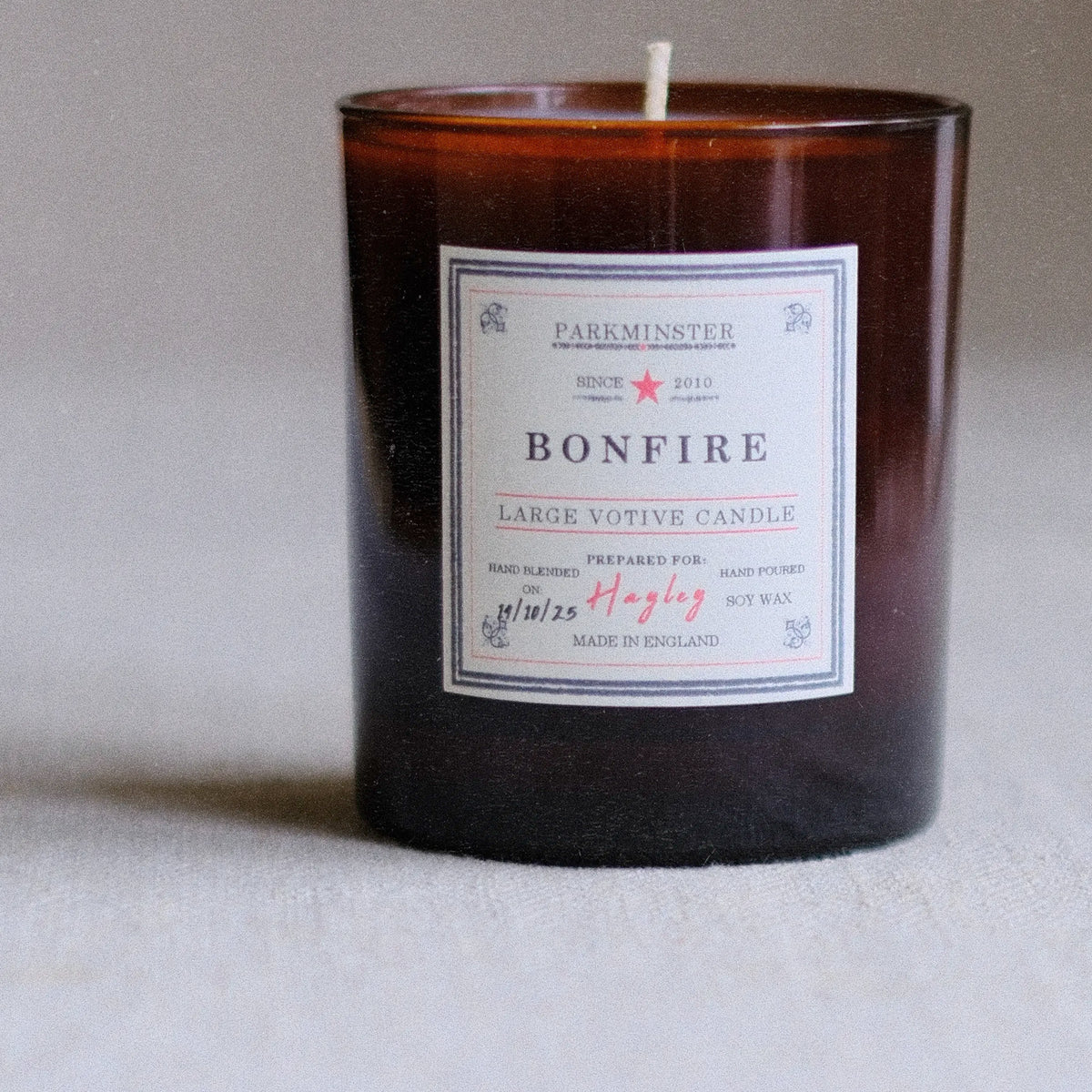 Bonfire Scented Candle | Natural Smoky Home Fragrance