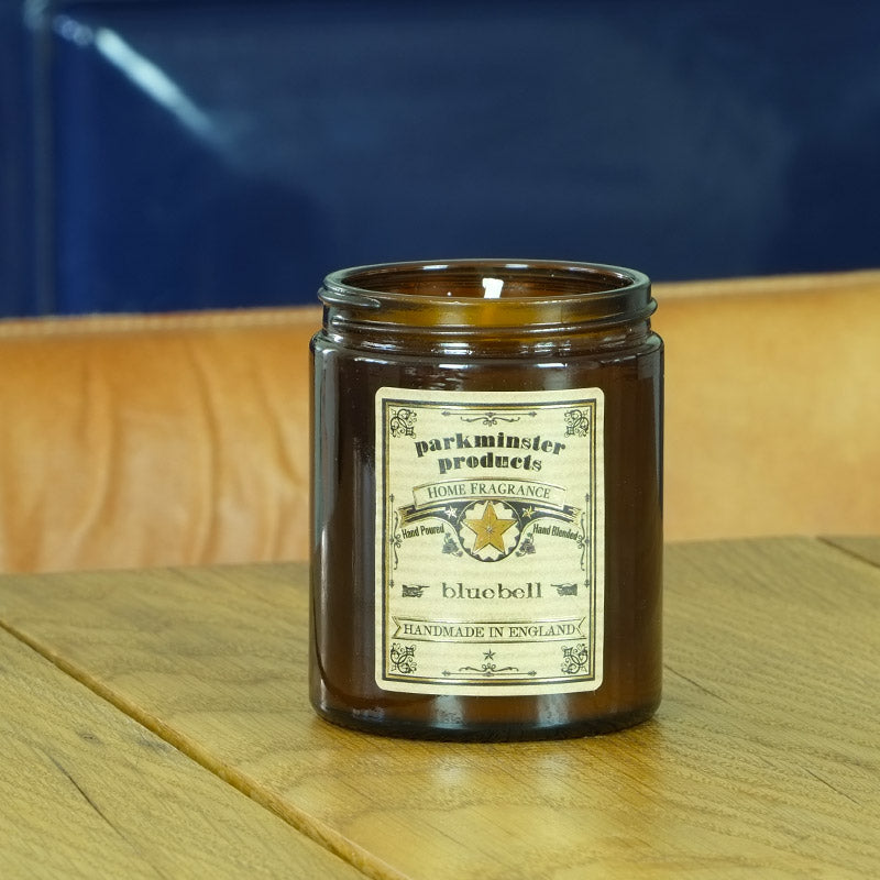 Bluebell Scented Jar Candle 180g - Parkminster Home Fragrance Company - Made in England
