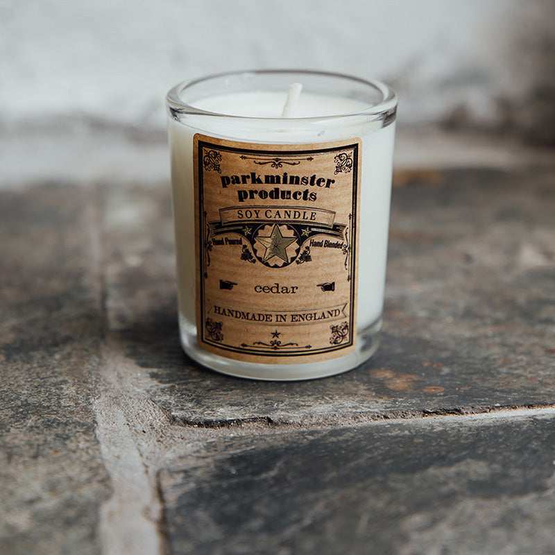 Votive Candle - Cedar - 90g / 3 oz ℮ - Parkminster Products - Beautifully Scented Candles & Reed Diffusers for the Home