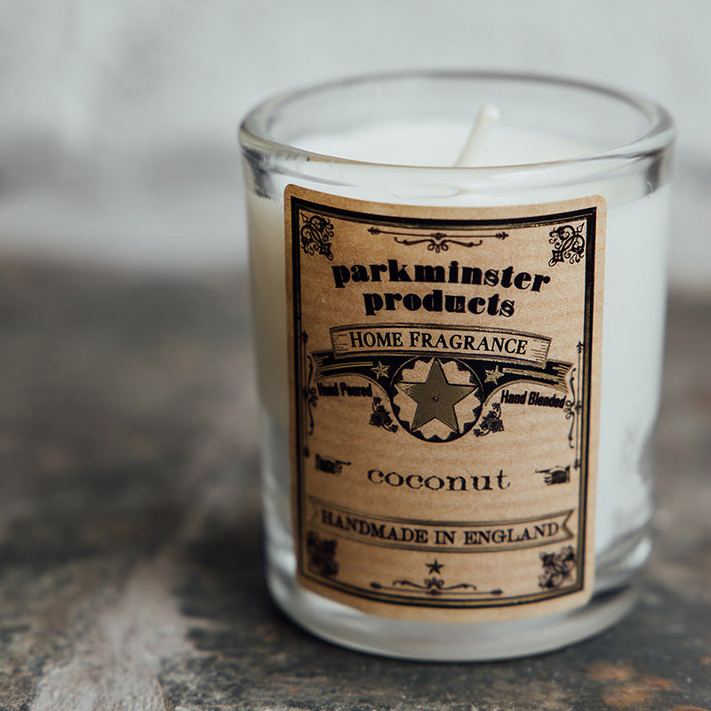 Votive Candle - Coconut - 90g / 3 oz ℮ - Parkminster Products - Beautifully Scented Candles & Reed Diffusers for the Home