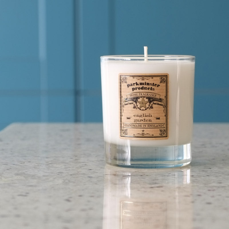 English Garden - Large Votive Candle - 300g / 11 oz ℮ - Parkminster Products - Beautifully Scented Candles & Reed Diffusers for the Home