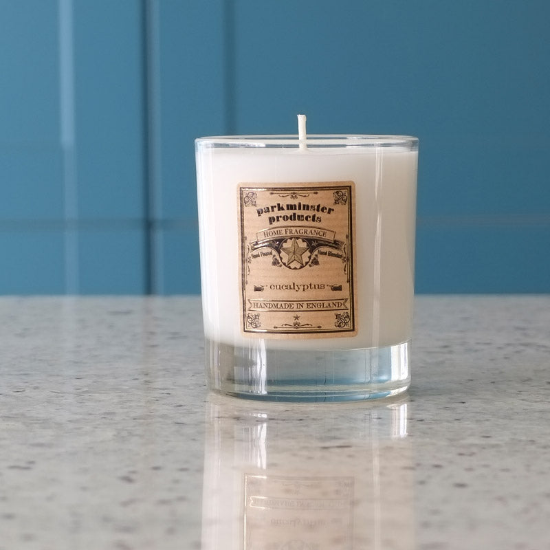 Eucalyptus - Large Votive Candle - 300g / 11 oz ℮ - Parkminster Products - Beautifully Scented Candles & Reed Diffusers for the Home