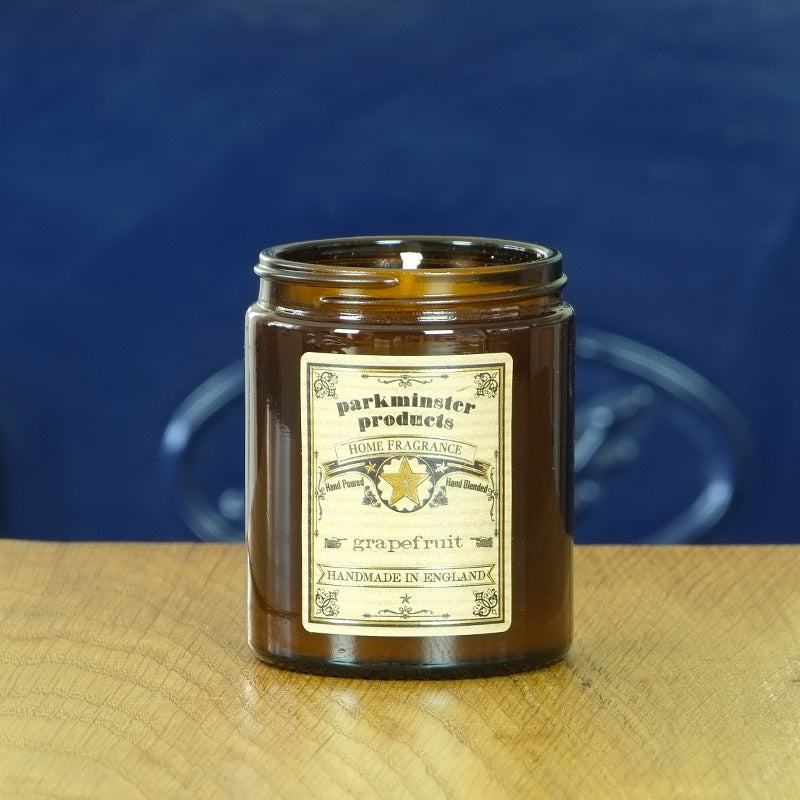 Grapefruit Scented Jar Candle 180g - Parkminster Home Fragrance Company - Made in England