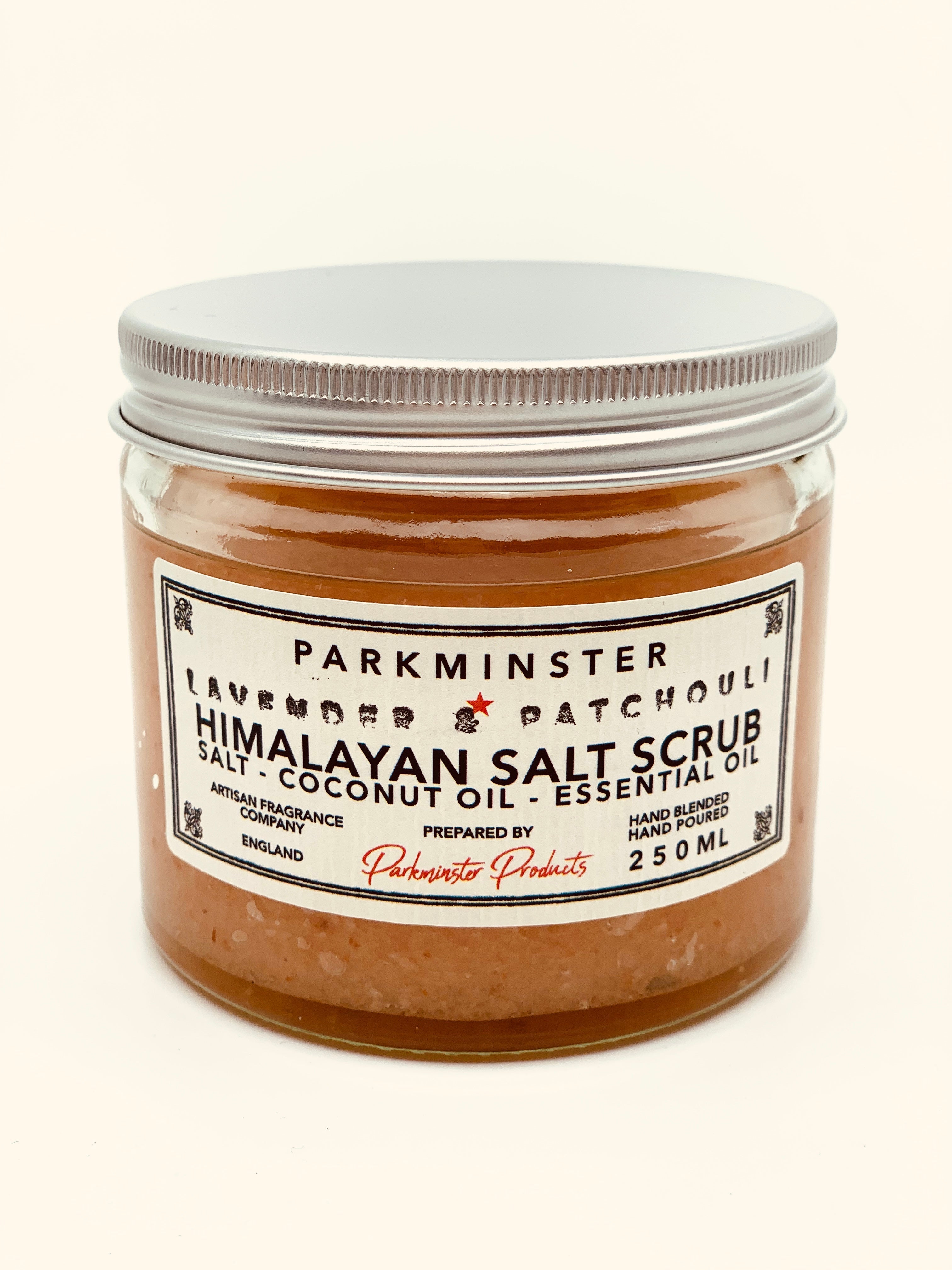 Himalayan Body Salt Scrub Jar- 250ml - Star Collection - Beautifully Scented Candles, Reed Diffusers for your home or office - Parkminster Products - Beautifully Scented Candles & Reed Diffusers for the Home