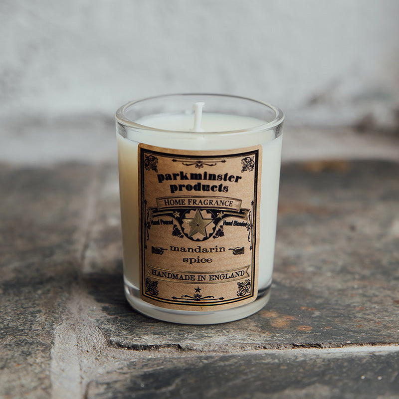 Votive Candle - Mandarin Spice - 90g / 3 oz ℮ - Parkminster Products - Beautifully Scented Candles & Reed Diffusers for the Home