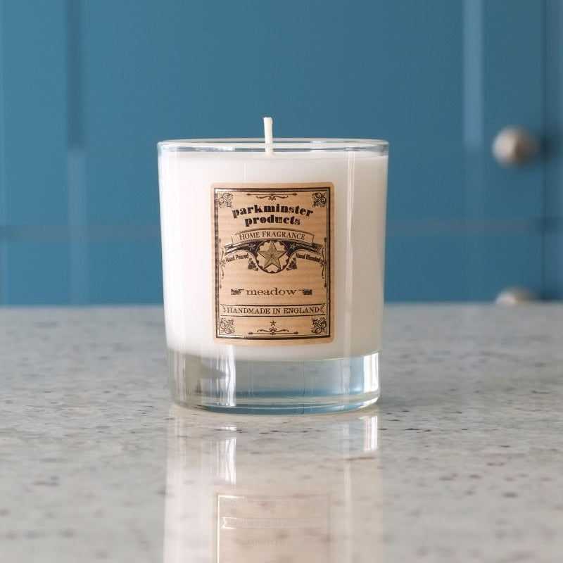 Meadow - Large Votive Candle - 300g / 11 oz ℮ - Parkminster Products - Beautifully Scented Candles & Reed Diffusers for the Home