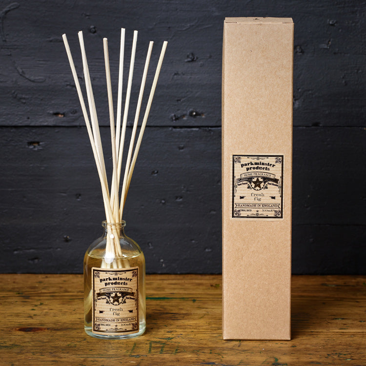 Parkminster's 100ml Reed Diffusers come in a plastic free presentation box which is made from recycled & recyclable paper stock. 