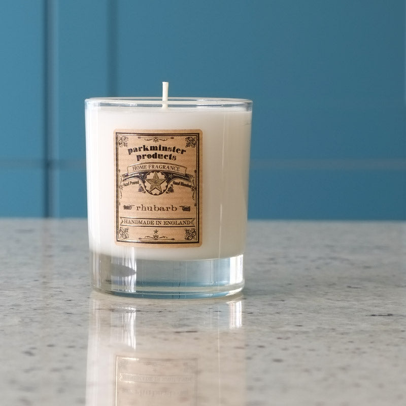 Rhubarb - Large Votive Candle - 300g / 11 oz ℮ - Parkminster Products - Beautifully Scented Candles & Reed Diffusers for the Home