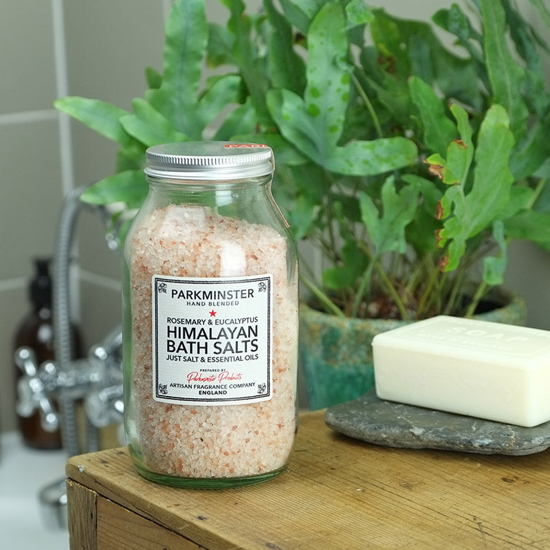 Parkminster Himalayan Bath Salts - Just Natural Salt & Essential Oils - Nothing Else - 575g