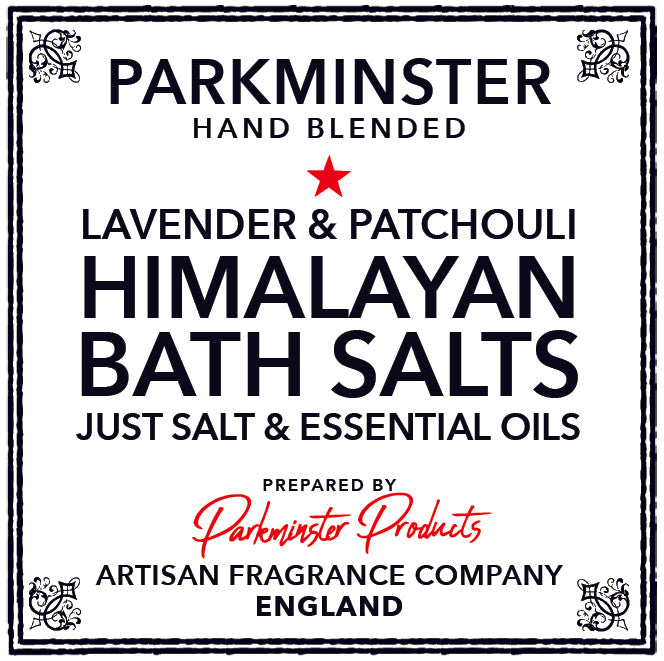 Lavender & Patchouli - Himalayan Bath Salts - 575g Parkminster Home Fragrance Company - Bath Products