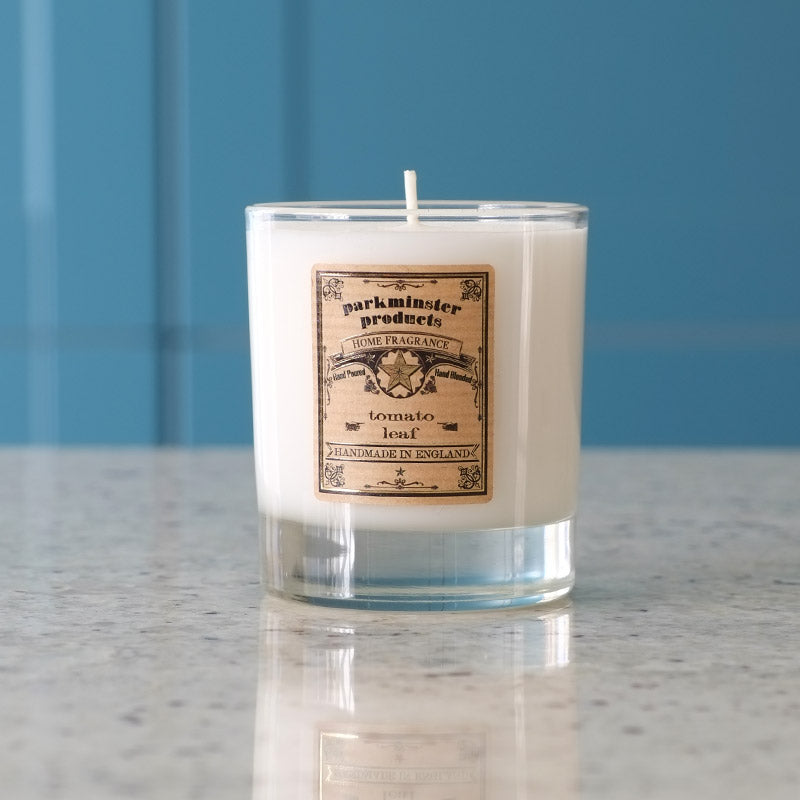 Tomato Leaf - Large Votive Candle - 300g / 11 oz ℮ - Parkminster Products - Beautifully Scented Candles & Reed Diffusers for the Home