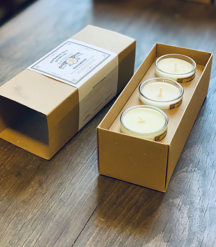 Christmas - Triple Pack Candle Gift Set - Beautifully Scented Candles, Reed Diffusers for your home or office - Parkminster