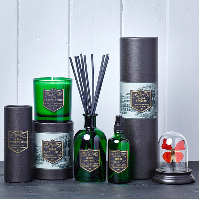 Embers Reed Diffuser - Regency Collection - Beautifully Scented Candles, Reed Diffusers for your home or office - Parkminster Products - Beautifully Scented Gifts for the Home